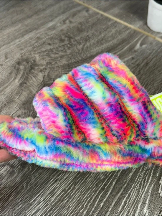 UGG FLUFF YEAH PIXELATE SLIPPERS - Picture 7 of 12